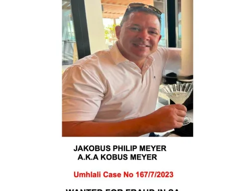 Warrant For Fraud – Kobus Meyer